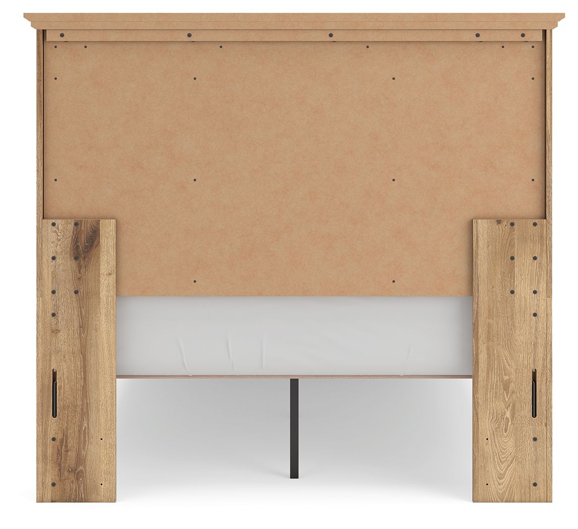Makidern - Panel Storage Bed