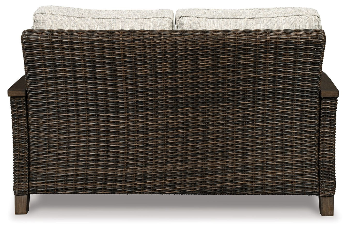 Paradise Trail - Loveseat w/Cushion - Medium Brown