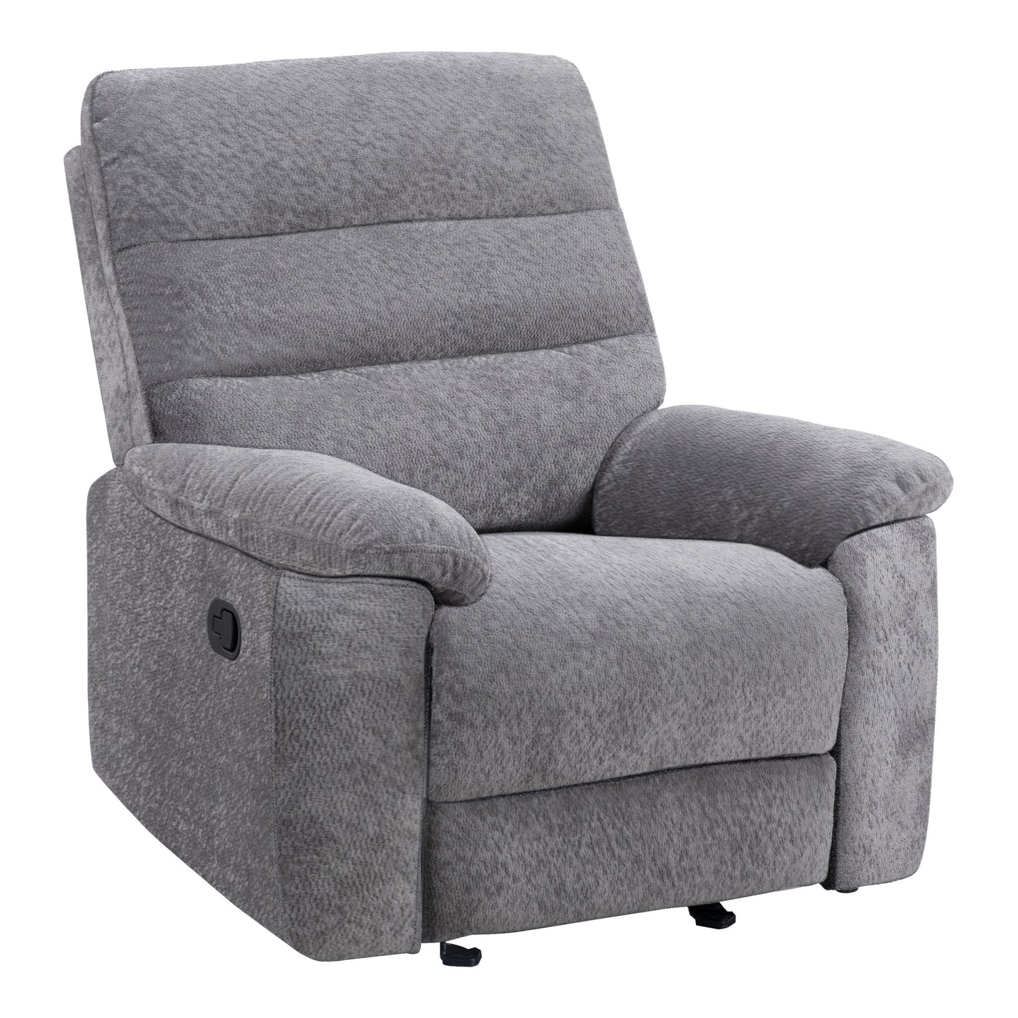 Cozy - Manual Recliner - Gray