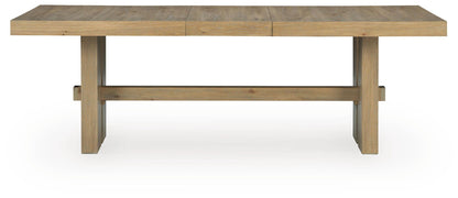 Lasinger - Rectangular Dining Room Extension Table - Light Brown