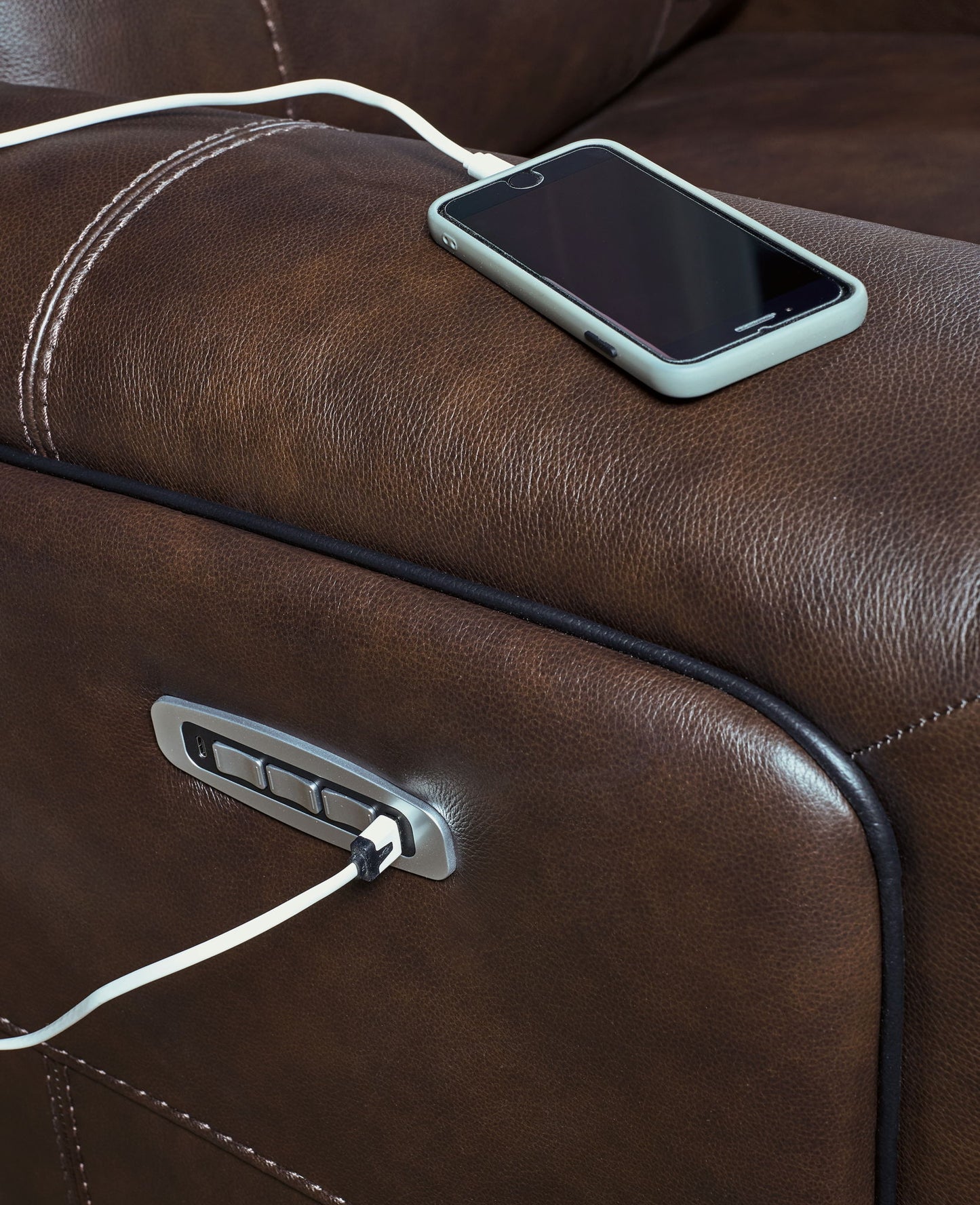 Gravier - Power Recliner With Adjustable Headrest - Cordova