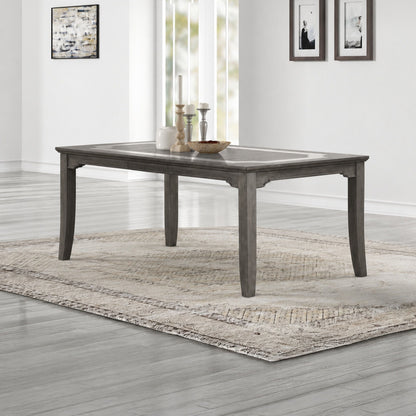Lisbon - Rectangle Dining Table - Gray