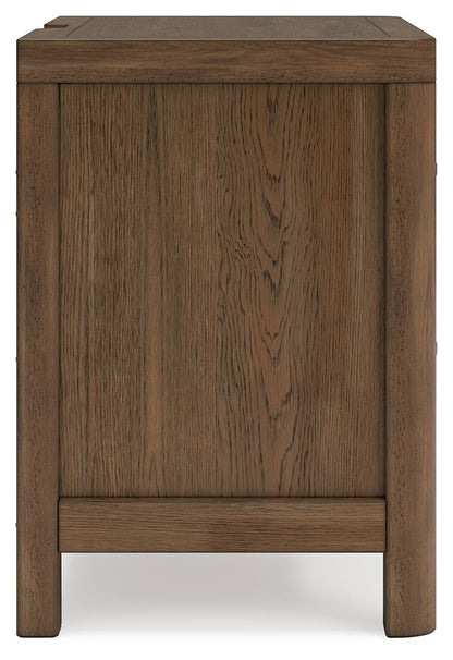 Cabalynn - Two Drawer Night Stand - Light Brown