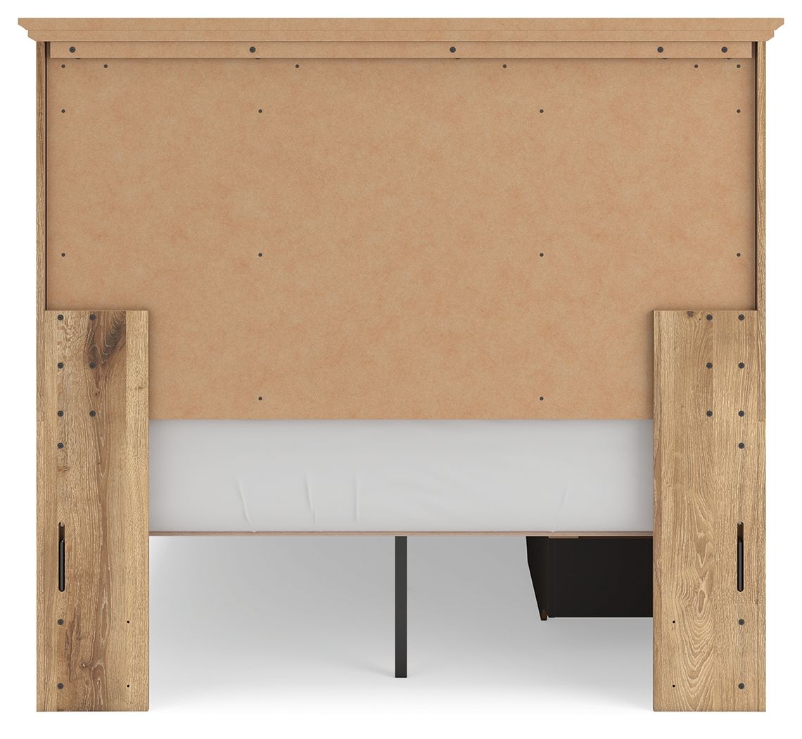 Makidern - Panel Storage Bed