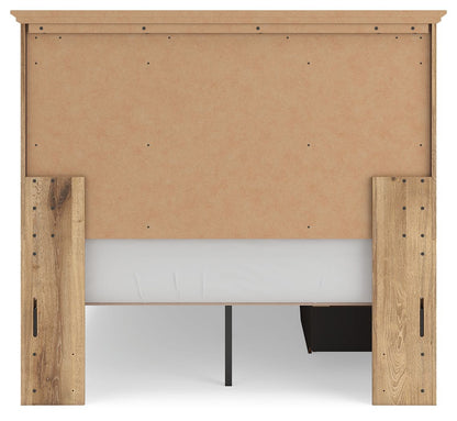Makidern - Panel Storage Bed