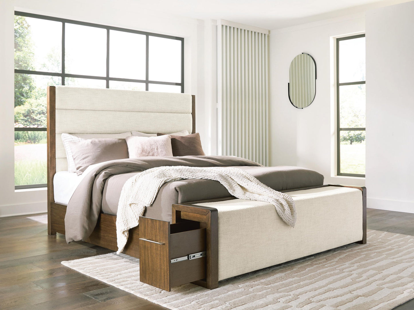 Marxmore - Upholstered Storage Bed