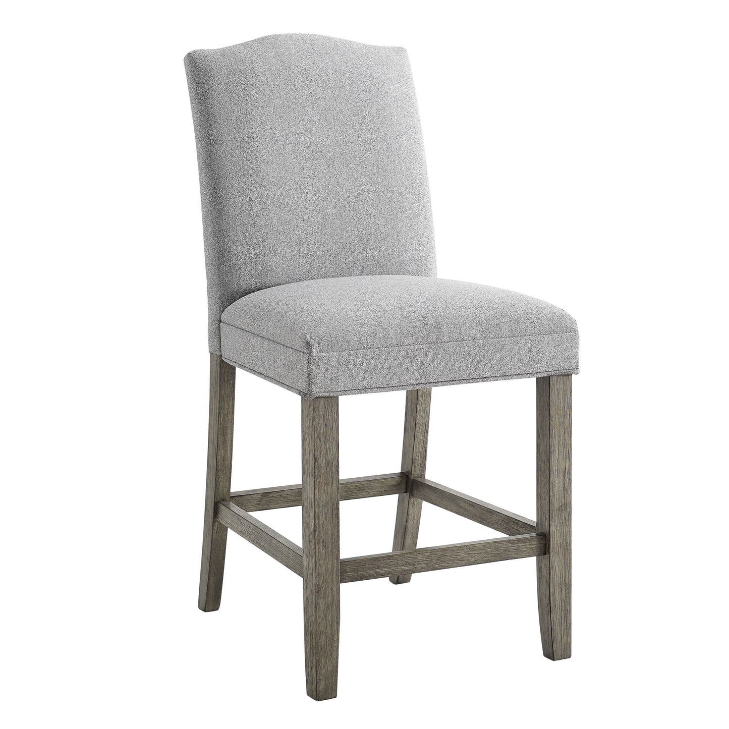 Grayson - Counter Chair - Gray / Light Brown