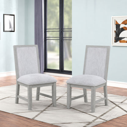Fiona - Dining Side Chair (Set of 2) - Mist Gray