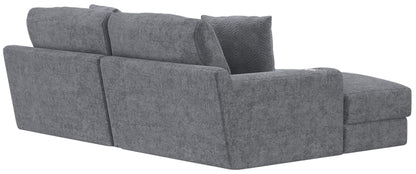 Cozy - 2 Piece Double Wide Chaise With USB Charging Ports