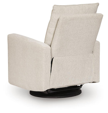 Oaklynn-Manor - Swivel Glider Recliner - Canvas