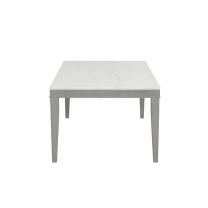 Essence - 70" Rectangle Dining Table With Marble Top