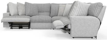 Abraxas - 5 Piece Reclining Sectional