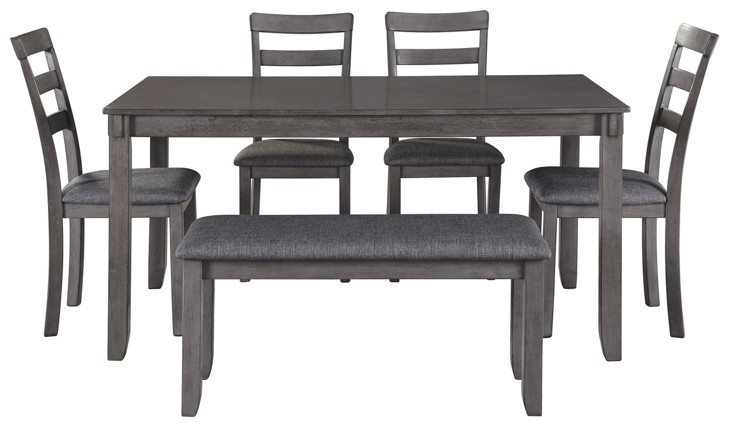 Bridson - RECT DRM Table Set (Set of 6) - Gray