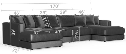 Remington - Modular Sofa - Pine
