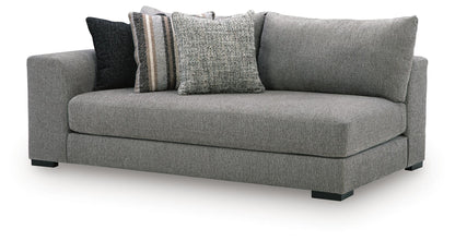 Creston Heights - LAF Corner Chaise - Smolder