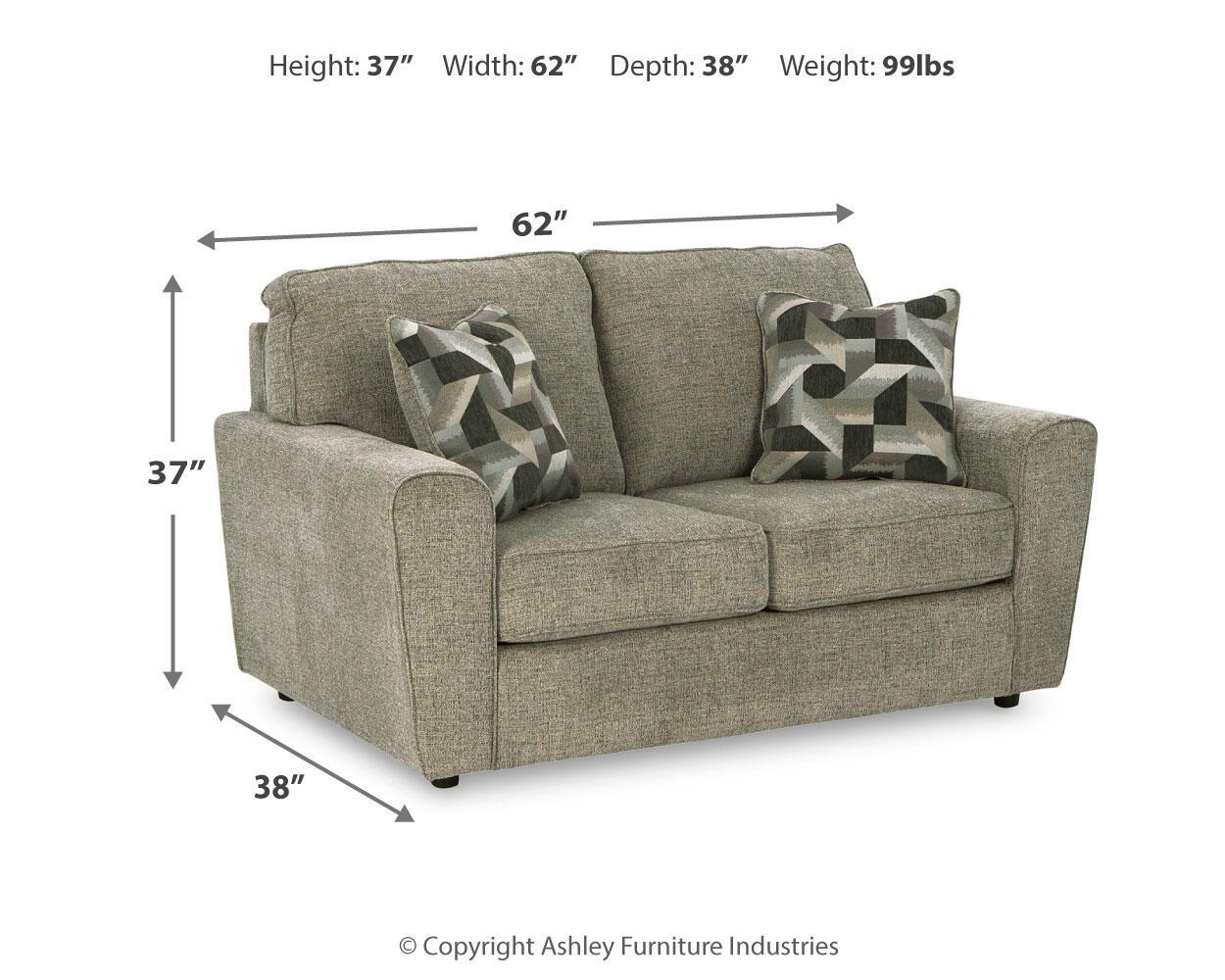 Cascilla - Loveseat