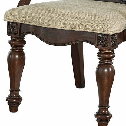Royale - Arm Chair - Dark Brown