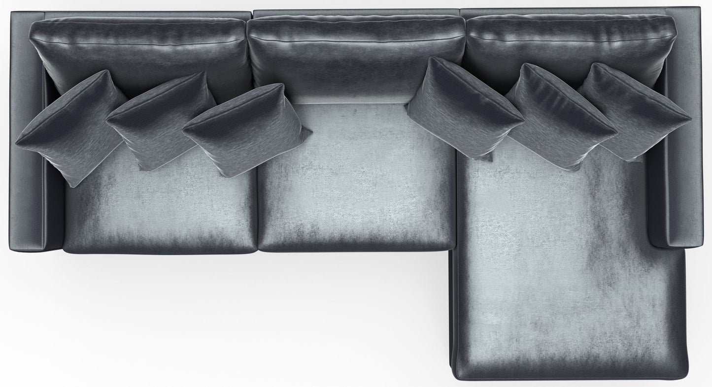 Remington - Modular Sofa - Slate
