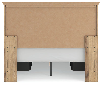 Makidern - Panel Storage Bed