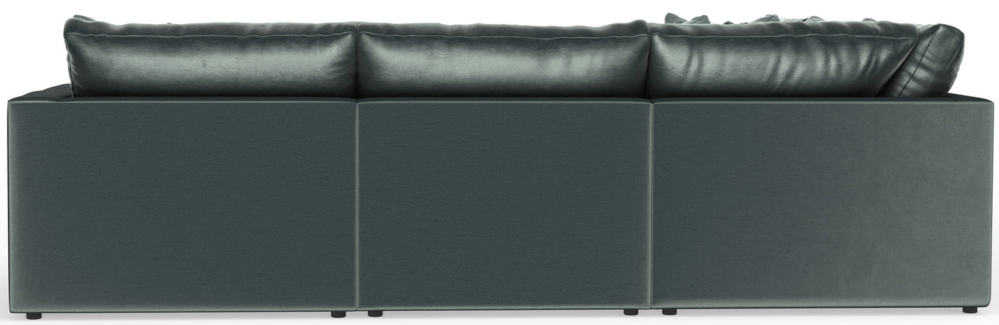 Remington - Modular Sofa And Cocktail Ottoman - Pine