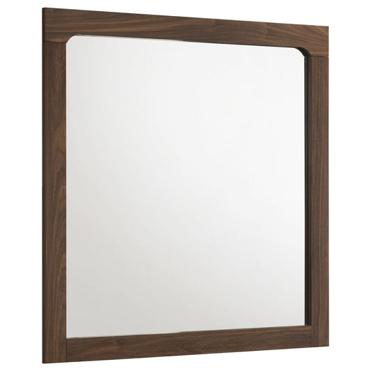 Etienne Rectangular Dresser Mirror Walnut