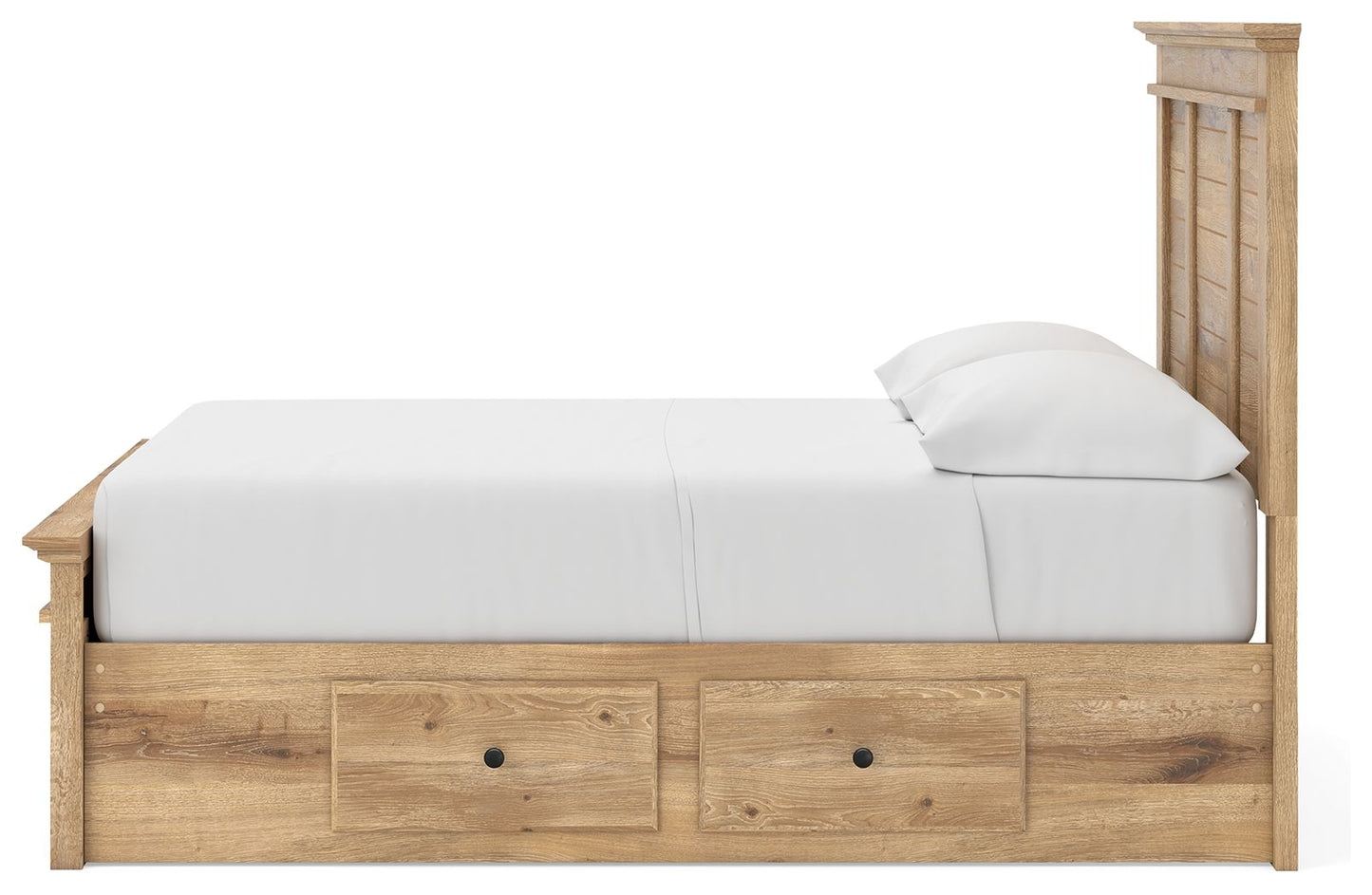 Makidern - Panel Storage Bed