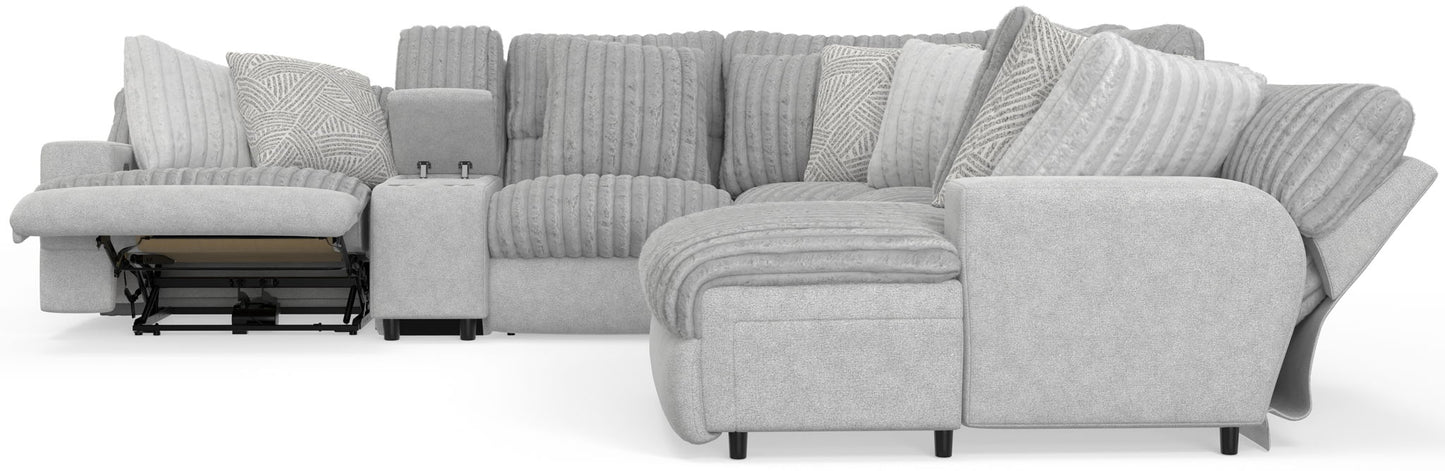 Abraxas - 6 Piece Reclining Sectional