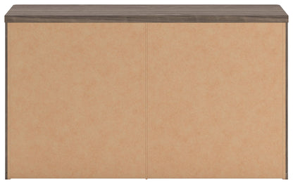 Kendanport - 3 Pc. - Dresser And 2 Nightstands - Brown / White