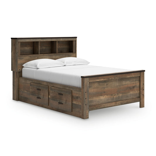 Trinell - Bookcase Bed With Storage