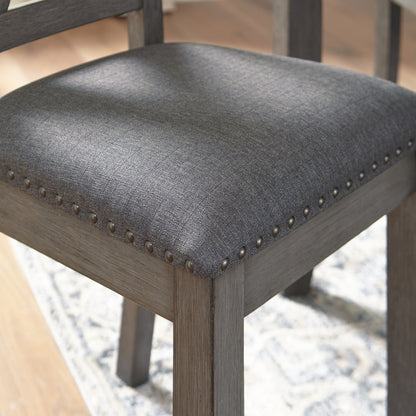 Caitbrook - RECT DRM Table Set (Set of 7) - Gray