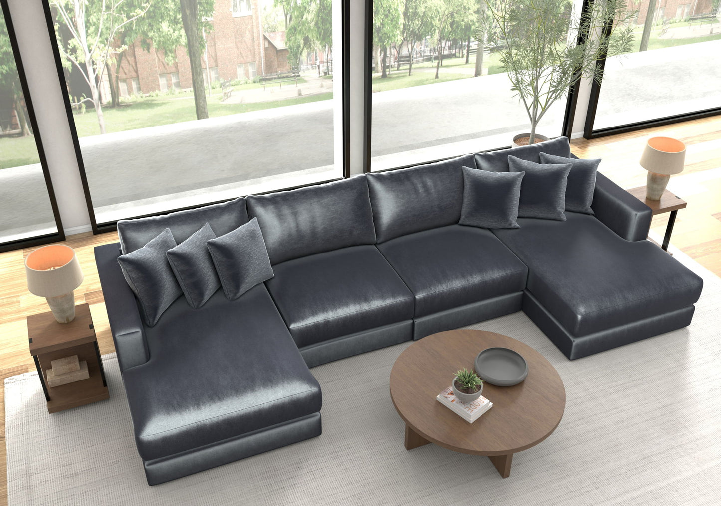 Remington - Modular Sofa - Slate