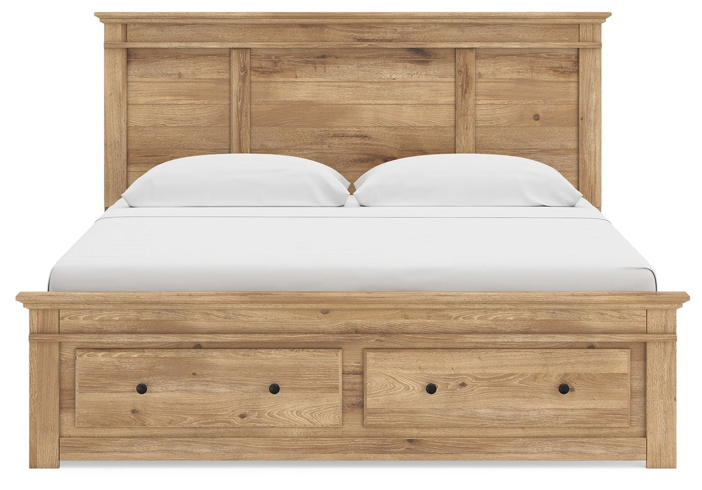Makidern - Panel Storage Bed