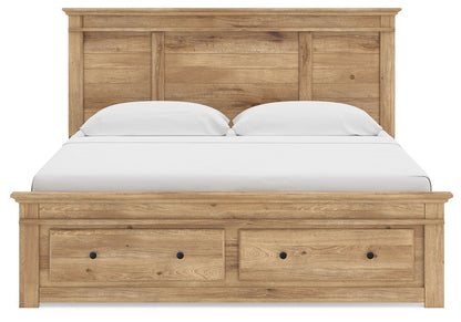Makidern - Panel Storage Bed