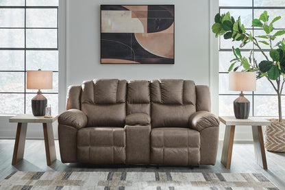 Lowilla - 2 Pc. - Reclining Sofa And Loveseat - Driftwood