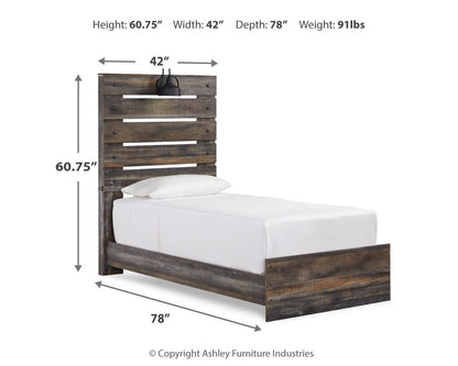 Drystan - Panel Bed