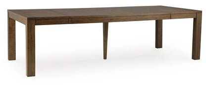 Marxmore - Rectangular Dining Room Butterfly Extension Table - Brown