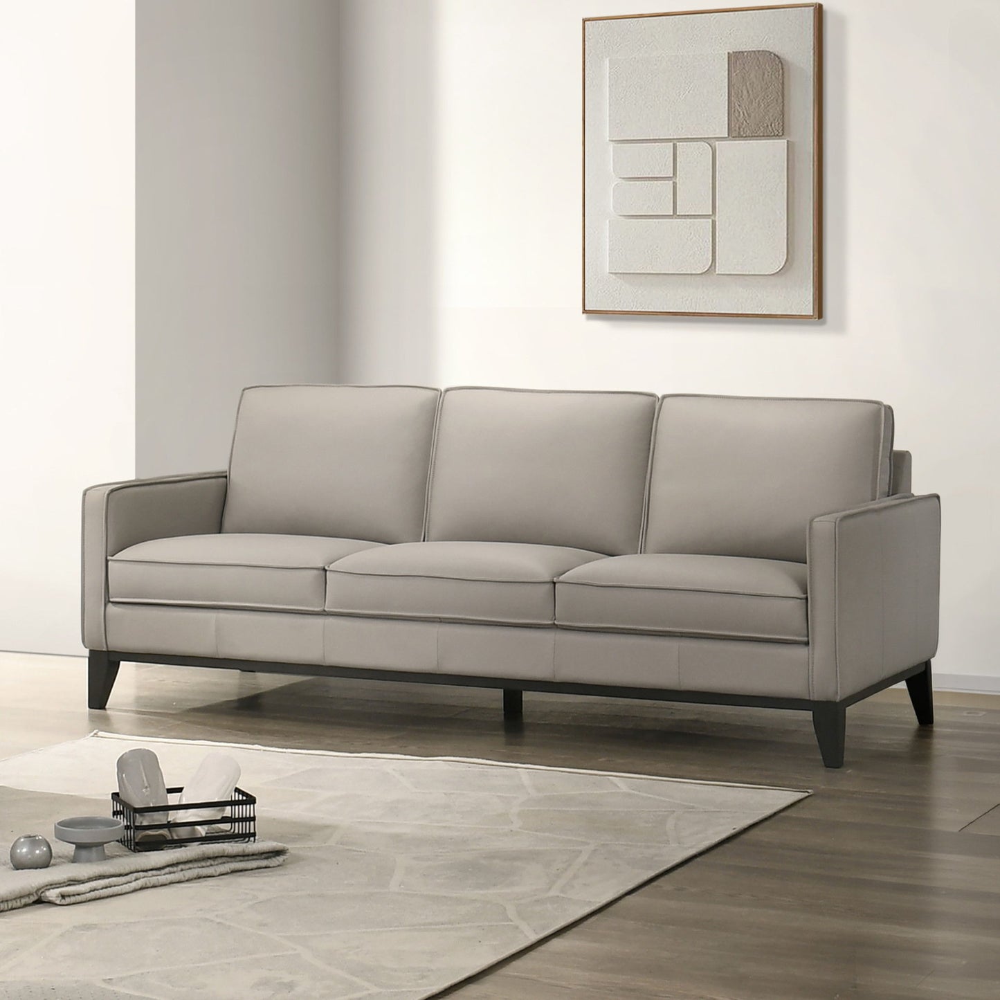 Aaron - Sofa - Mist Gray