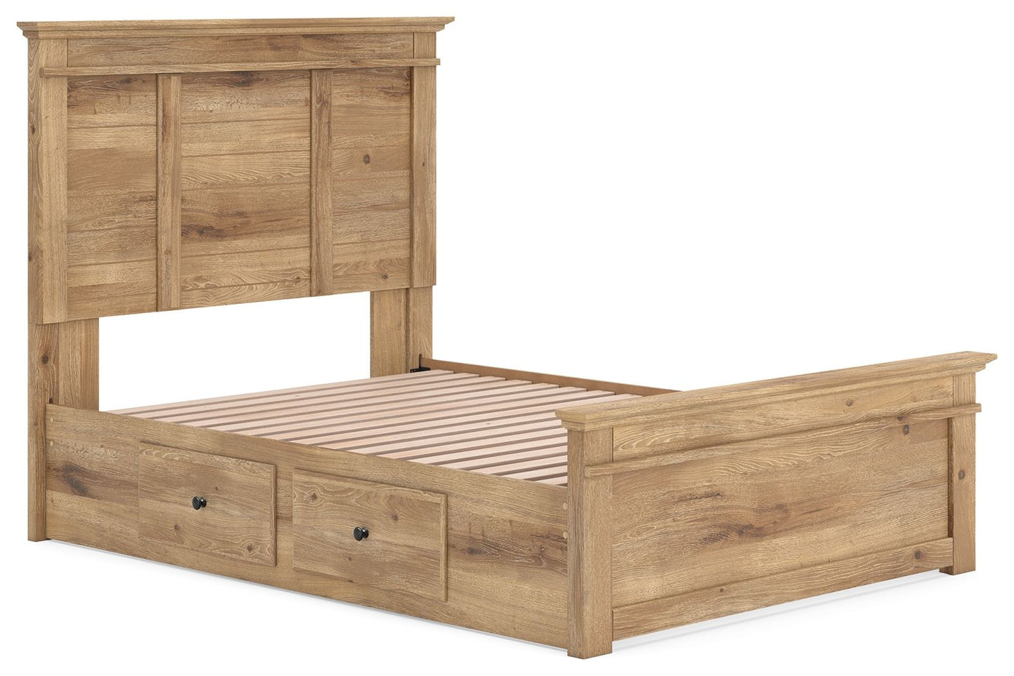 Makidern - Panel Storage Bed