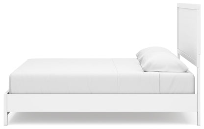 Binterglen - King Panel Bed - White