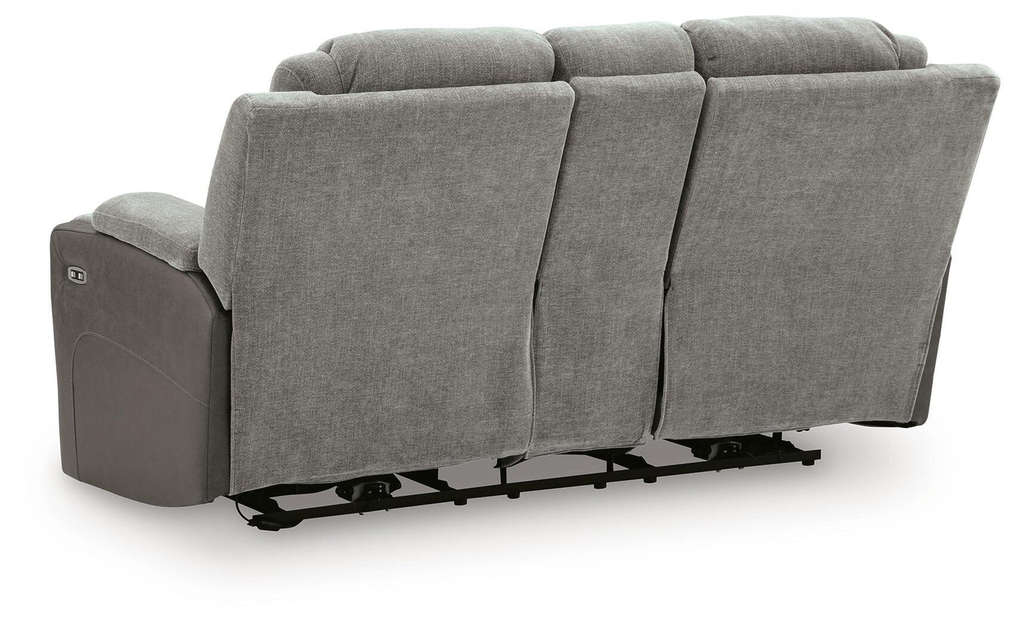 Mixed Motion - Power Reclining Loveseat With Console / Adjustable Headrest
