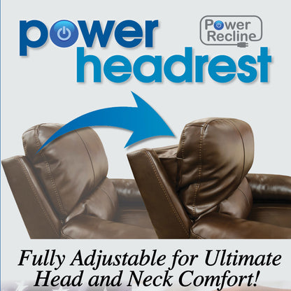 Cushy - Power Headrest Deep Seat Recliner