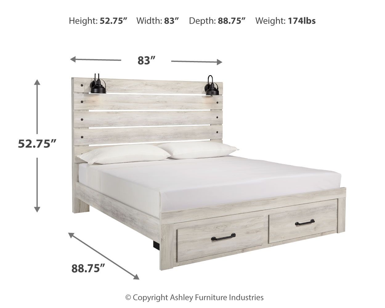 Cambeck - Panel Bed