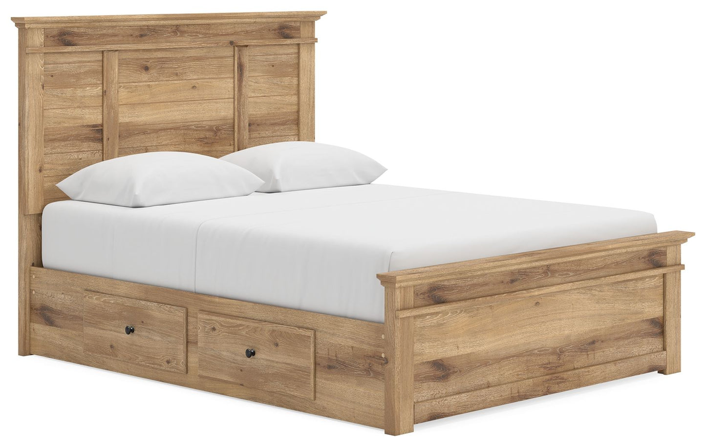 Makidern - Panel Storage Bed