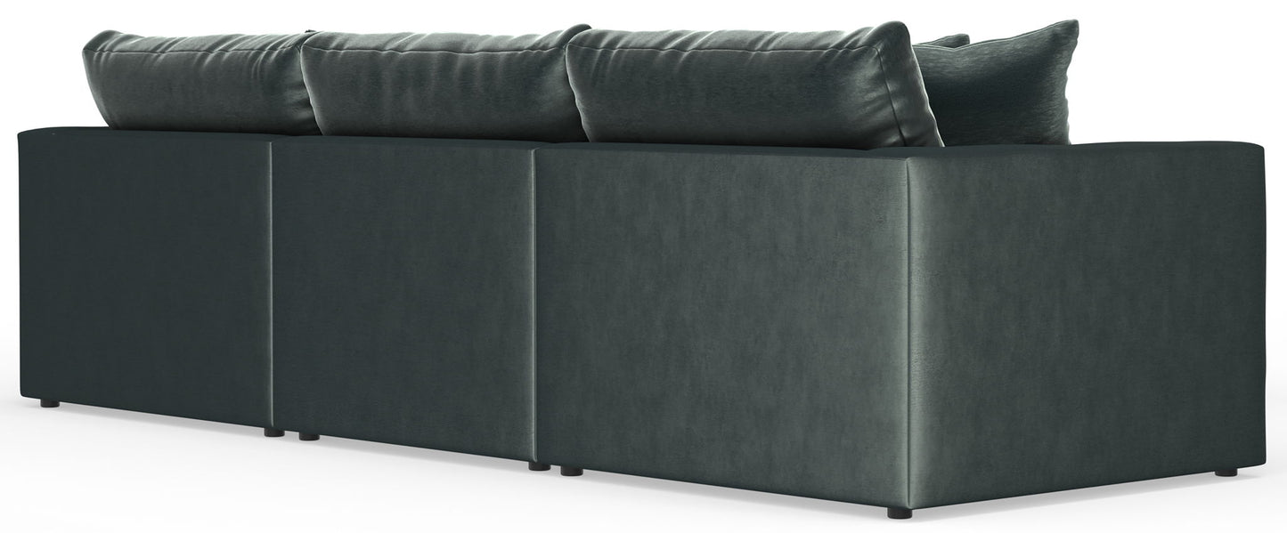 Remington - Modular Sofa And Cocktail Ottoman - Pine