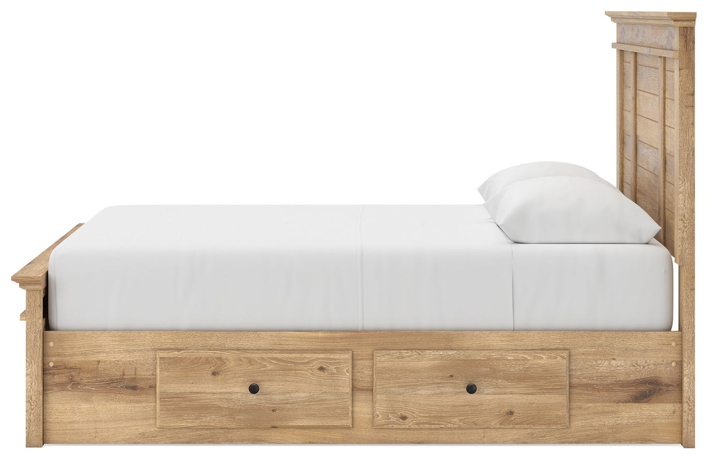 Makidern - Panel Storage Bed