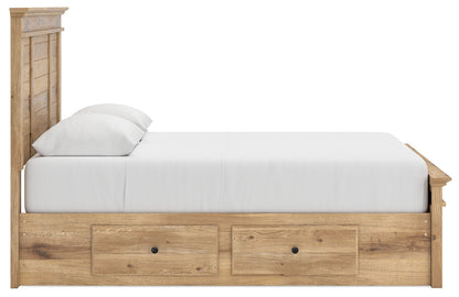 Makidern - Panel Storage Bed