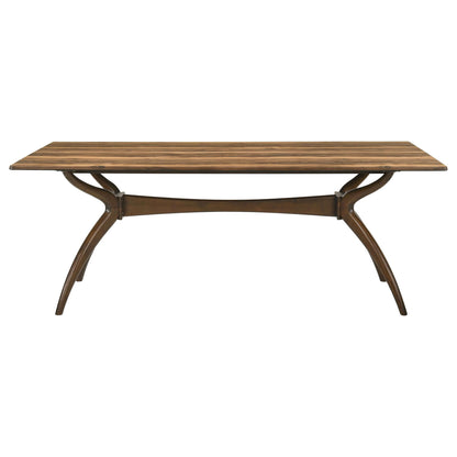 Randolph 79-inch Smart Top Rectangular Dining Table Sheesham and Brown