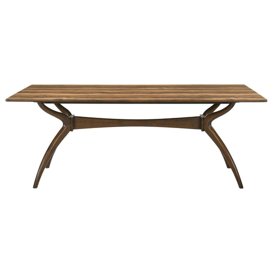 Randolph 79-inch Smart Top Rectangular Dining Table Sheesham and Brown