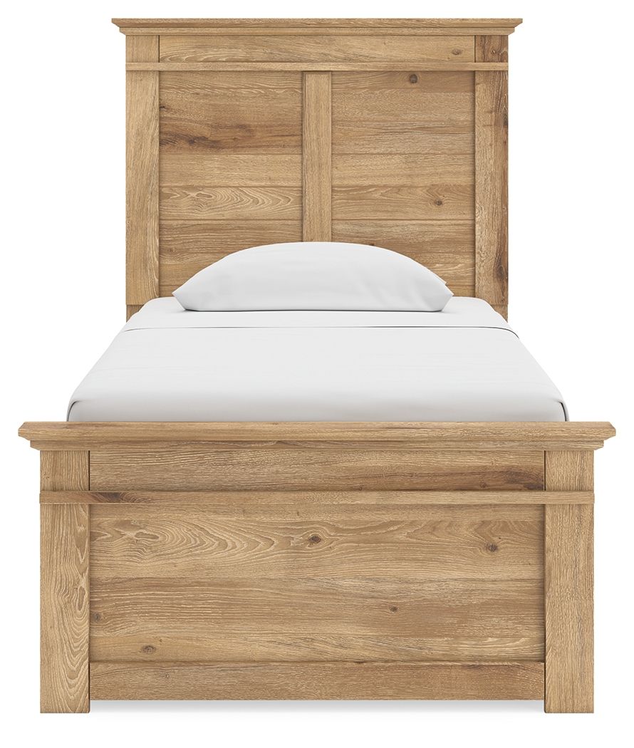 Makidern - Panel Storage Bed