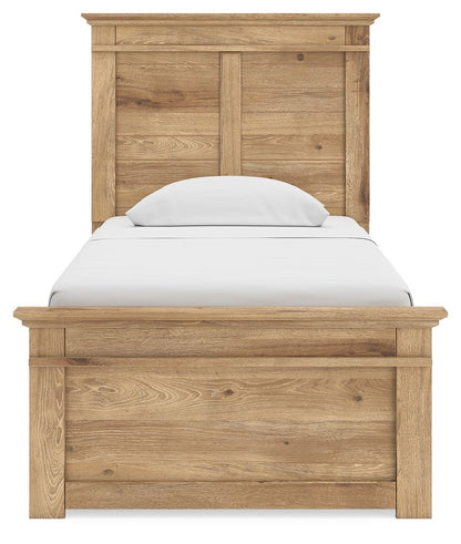 Makidern - Panel Storage Bed